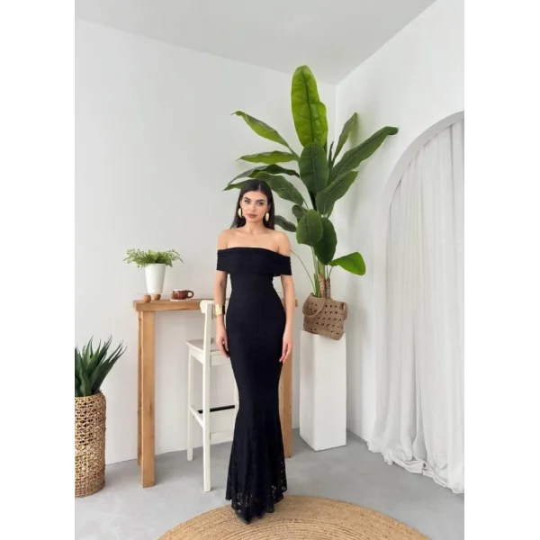 Uyef Straplez Elbise