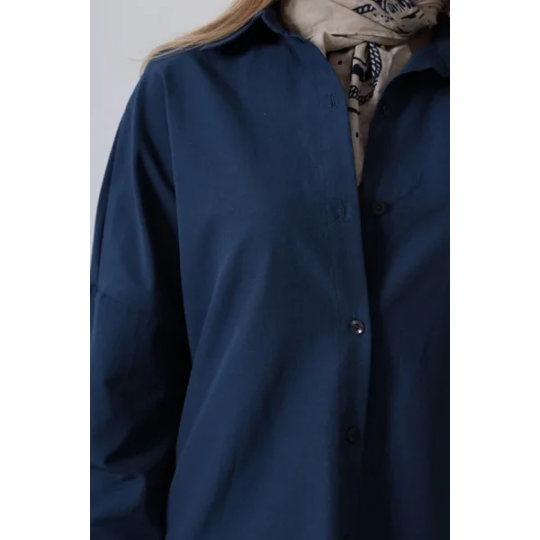 Uzun Kol Gömlek  acivert