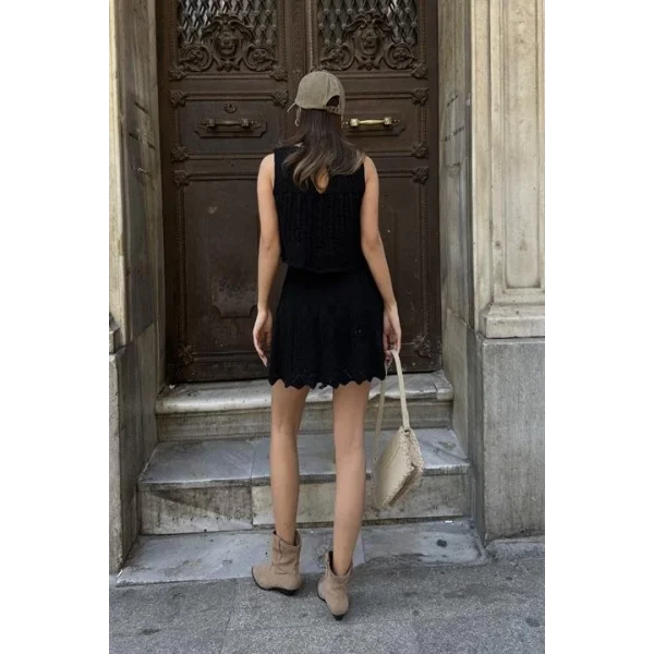 Valeria Kroşe Volanlı Takım 9835