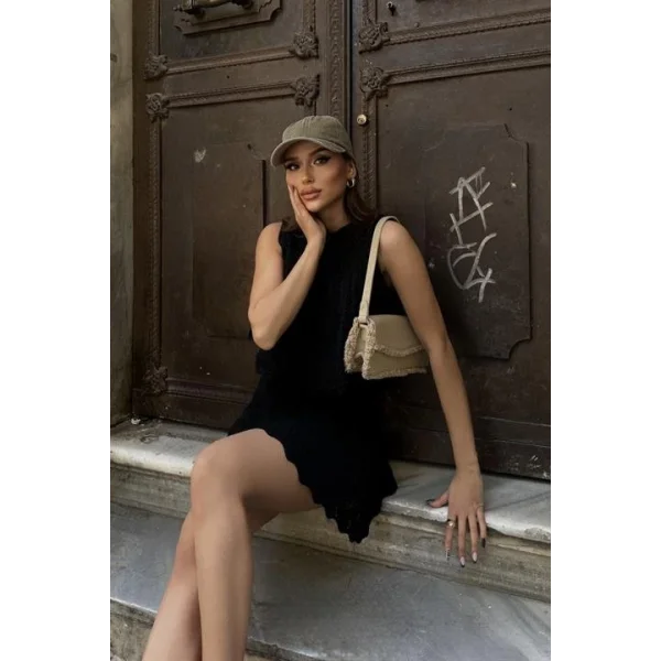 Valeria Kroşe Volanlı Takım 9835