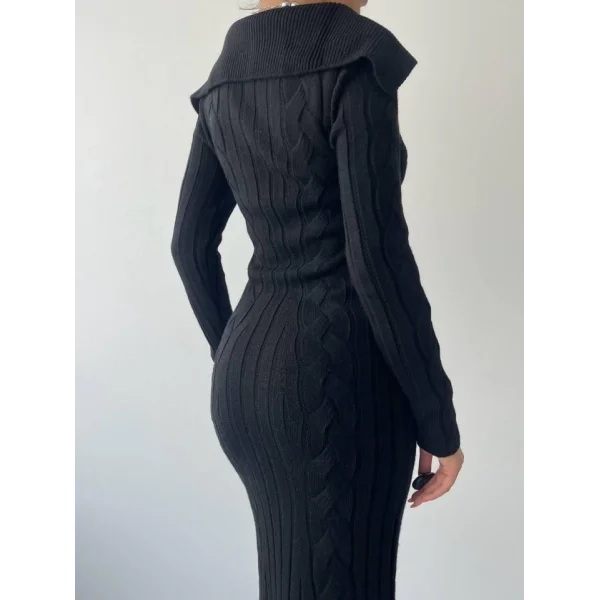 Vienne Yarasa Yaka Elbise