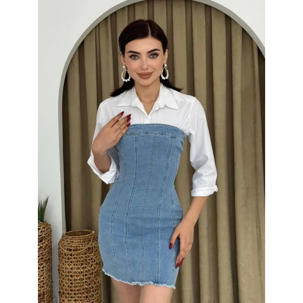 Vinna traplez Kot ini Elbise