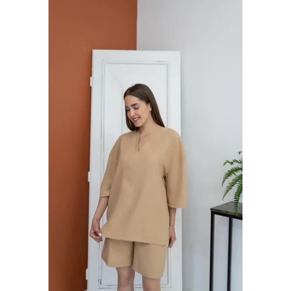 Vizon Şort Ve Üst Takım