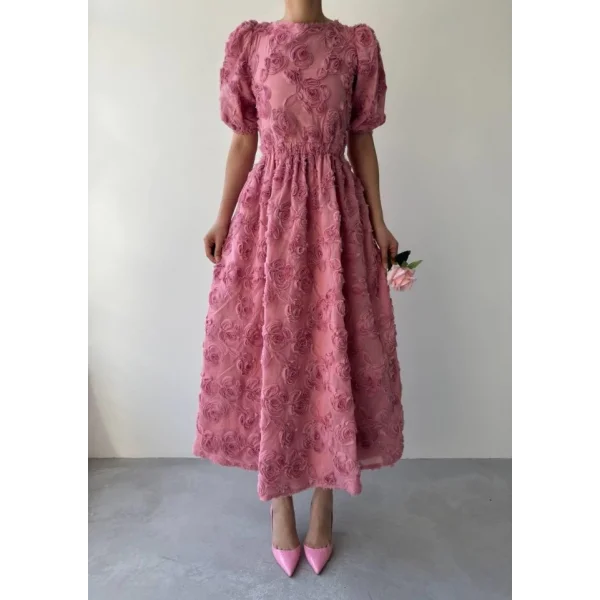 Wear Sırt Bağlama Detaylı Elbise