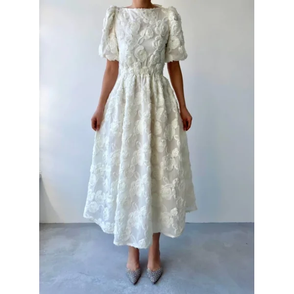 Wear Sırt Bağlama Detaylı Elbise