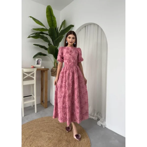 Wear Sırt Bağlama Detaylı Elbise