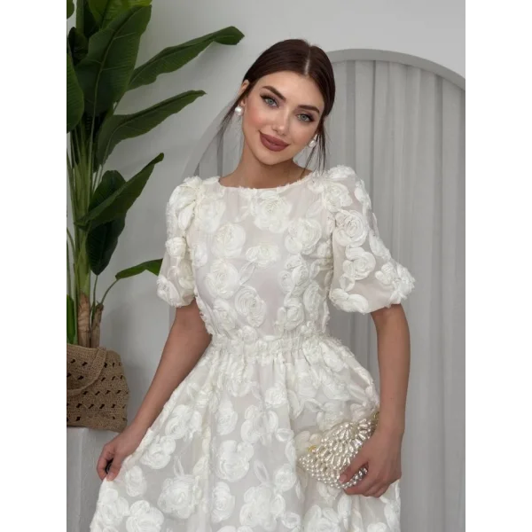 Wear Sırt Bağlama Detaylı Elbise