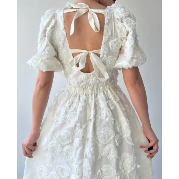 Wear Sırt Bağlama Detaylı Elbise