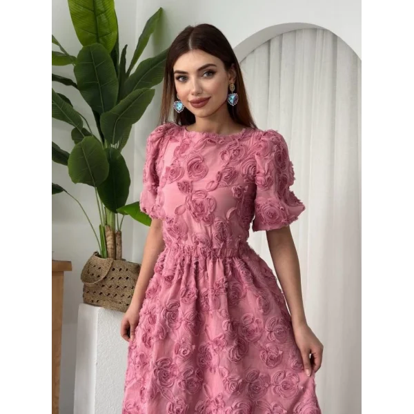 Wear Sırt Bağlama Detaylı Elbise