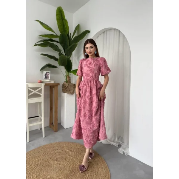 Wear Sırt Bağlama Detaylı Elbise