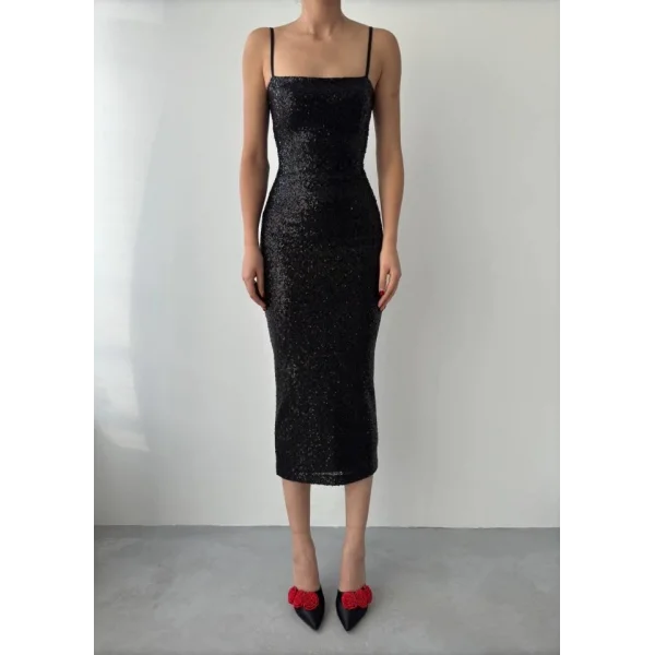 Woxo İp Askılı Elbise