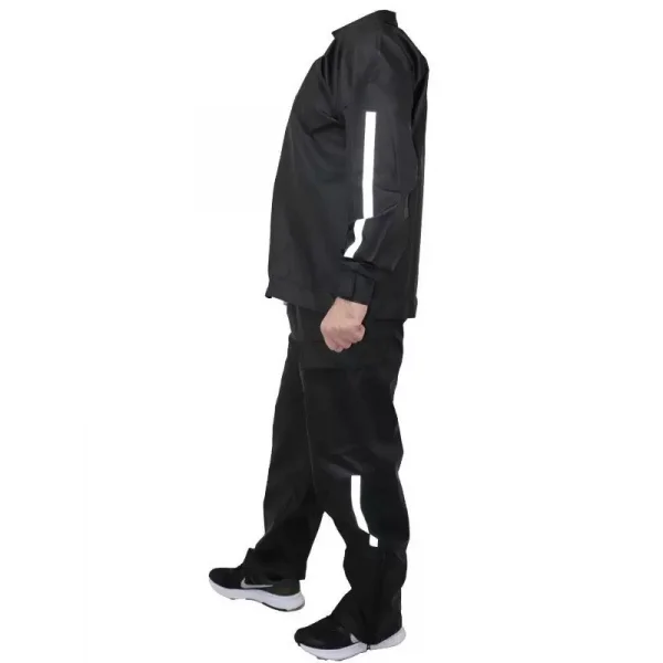 Yağmurluk Takım (Bahçıvan Tipi Askılı Pantolon ve Mont) - Siyah