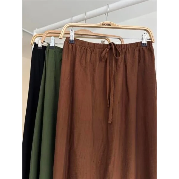 Yelek Önden Bağlamalı Uzun Etekli Takım 10192