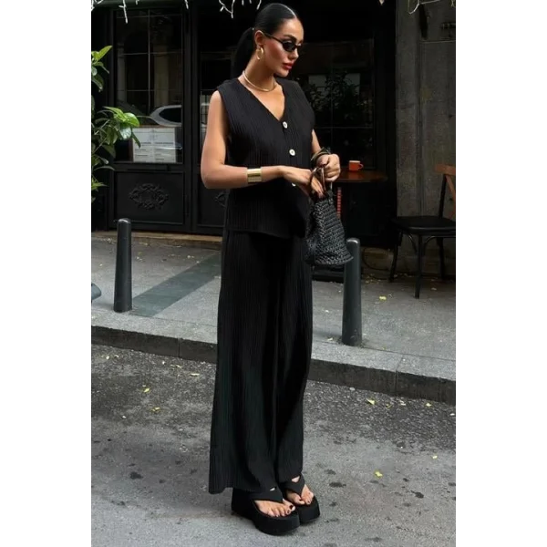 Yelek Pantolon Kırınkıl Kumaş Takım 10032