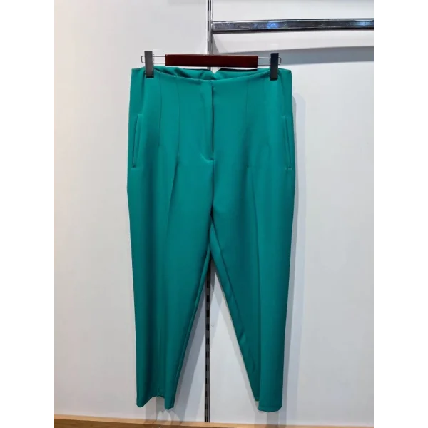 Yüksek Bel Battal Pantolon