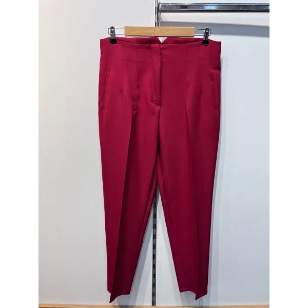 Yüksek Bel Battal Pantolon