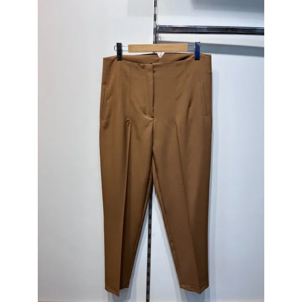 Yüksek Bel Battal Pantolon