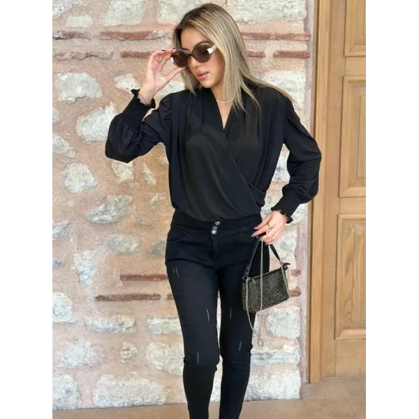 Yüksek Bel ikralı Jean Pantolon 90 Cm