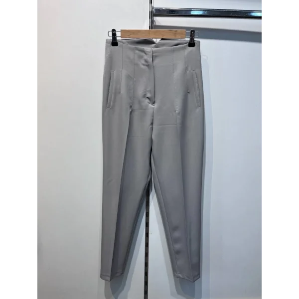 Yüksek Bel Pensli̇ Pantolon