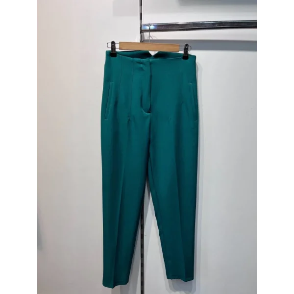 Yüksek Bel Pensli̇ Pantolon