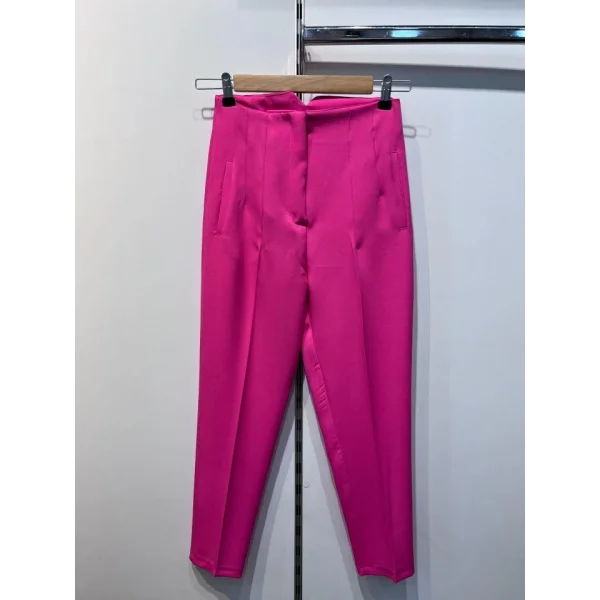 Yüksek Bel Pensli̇ Pantolon