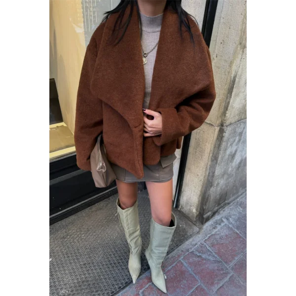 YÜN CROP KABAN  Taba