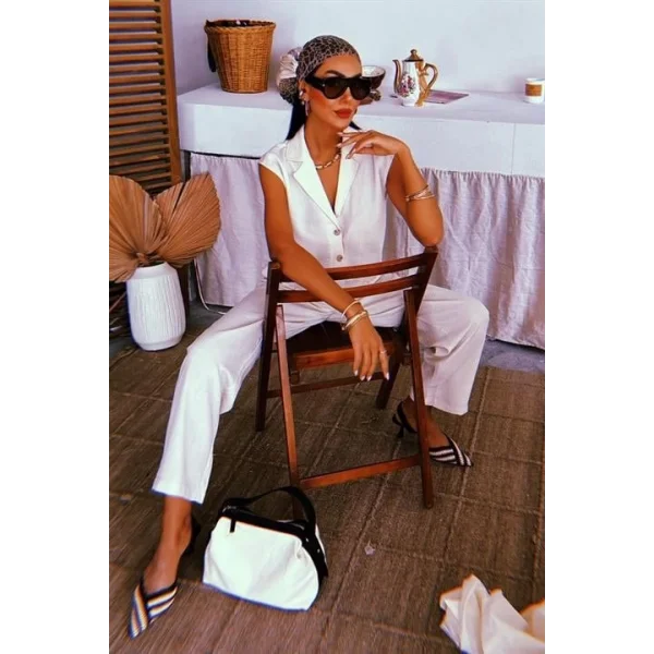 Zoe Crop Yelek Takım 9744-08