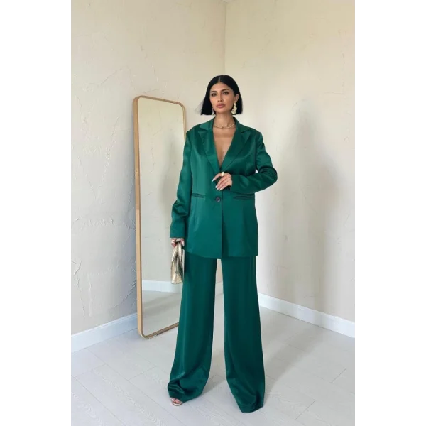 Zümrüt aten Ceket Ve Pantolon Takım