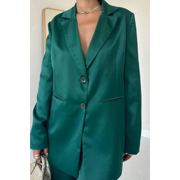 Zümrüt aten Ceket Ve Pantolon Takım