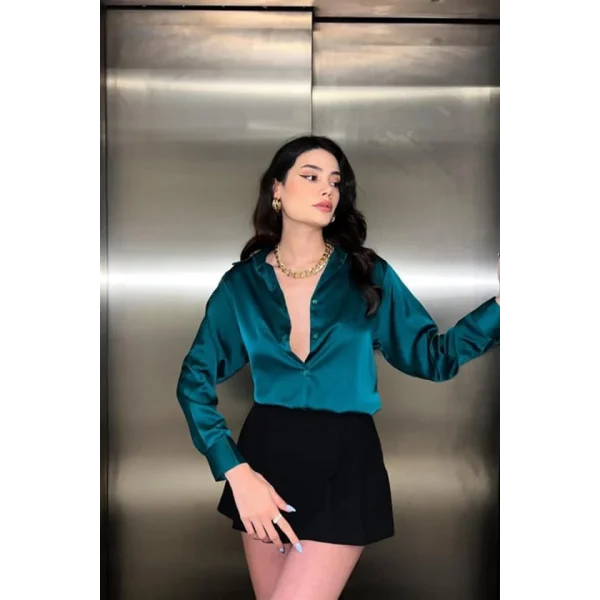 Zümrüt aten Gömlek