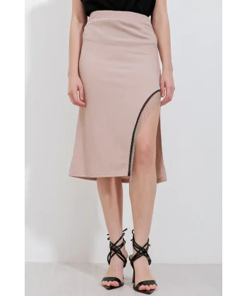 1890 Zincir Detaylı Etek  Bisküvi