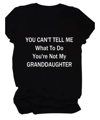 20/1 Penye Compack Baskılı Oversize Kısa Kol Bisiklet Yaka T-shirt - Siyah