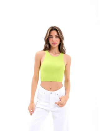 2502 YARIM T-SHİRT-YEŞİL