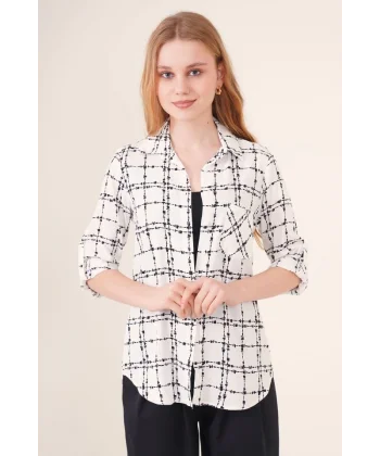 39 TEK CEPLİ GÖMLEK  A.Beyaz