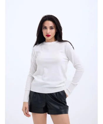 42281 TRİKO SALAŞ KAZAK-EKRU