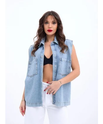 5581 KOT YELEK-MAVİ