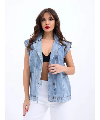 5751 KOT YELEK-MAVİ