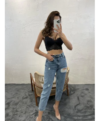 5778 DENİM CARROT FIT-MAVİ