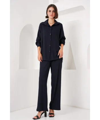 5858 Örme İkili Takım - C.Lacivert