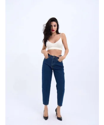 6036 DENİM CARROT FIT-KOYU MAVİ