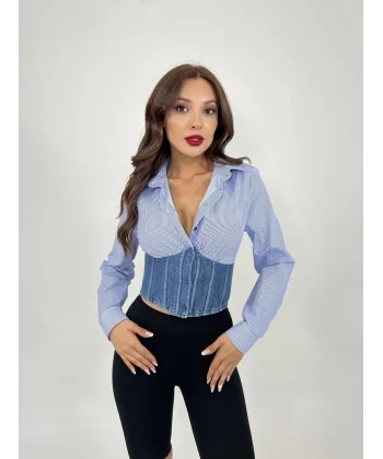 6963 GÖEKAVİ BEYAZ ÇİZGİİ