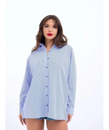 7057 GÖEKAVİ BEYAZ ÇİZGİİ