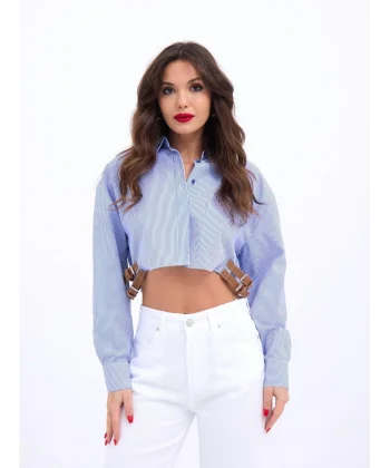 7085 GÖEKAVİ BEYAZ ÇİZGİİ