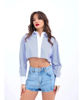 7151 GÖEKAVİ BEYAZ ÇİZGİİ