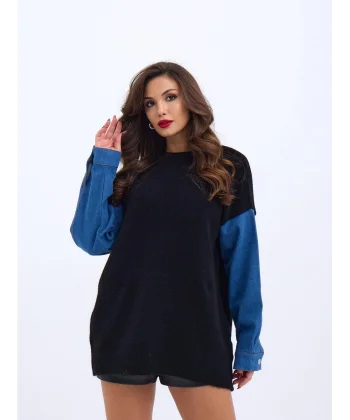 7281 TRİKO KOT-SİYAH