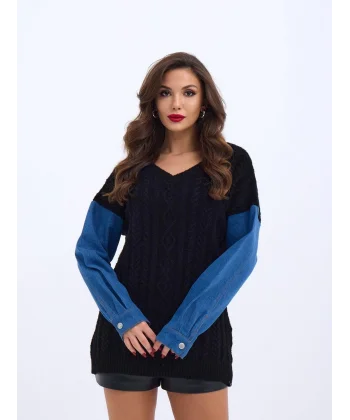 7282 TRİKO KOT-SİYAH