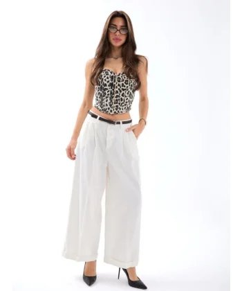 7396 PANTOLON-EKRU
