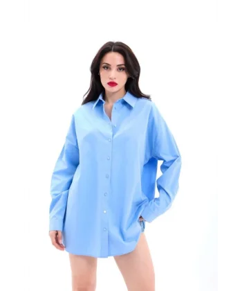 7434 GÖMLEK-KOYU MAVİ