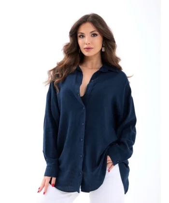 7447 GÖMLEK-LACİVERT