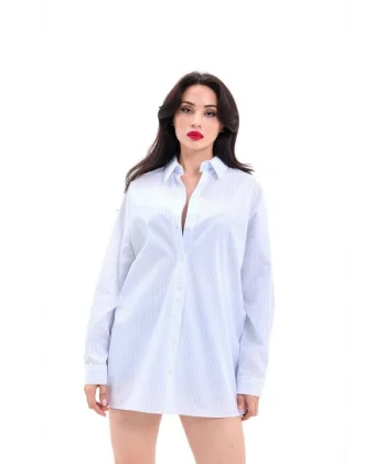 7448 GÖMLEK-NAPLES ÇİZGİLİ